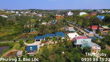 (Đã bán) đất phường 2, biệt thự vườn 3946m2 phường 2, tp Bảo Lộc, bao đẹp