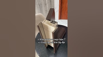 Chi tiết Sản phẩm cửa nhựa composite #cuanhuacomposite #cuanhuagiago #cuanhuagiare #cuaphongngu