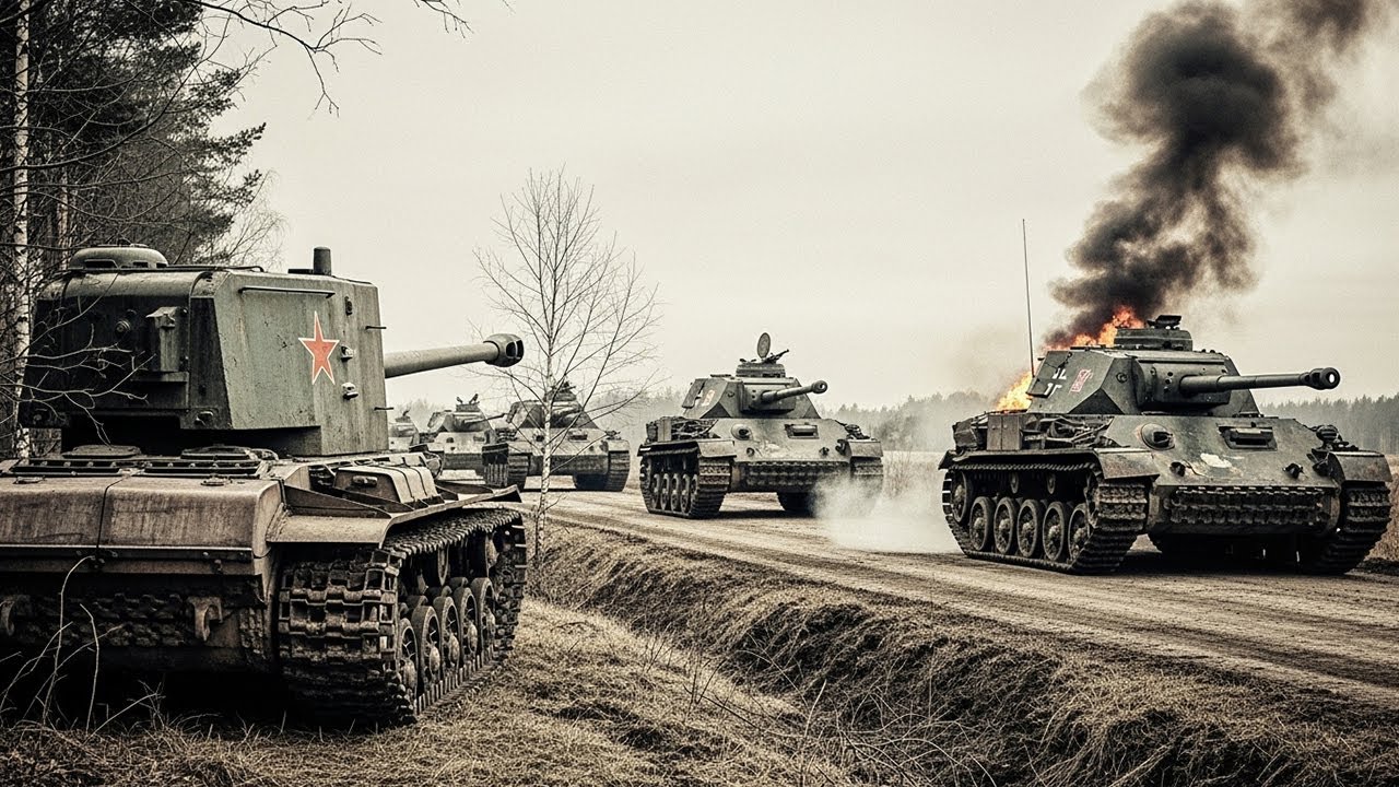 Οι Γερμανοί τανκίστες κορόιδευαν το KV-2 μέχρι που ανατίναξε τη φάλαγγά τους