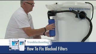 Trouble shooting - How fix blocked filters | Dulux Envirosolutions®