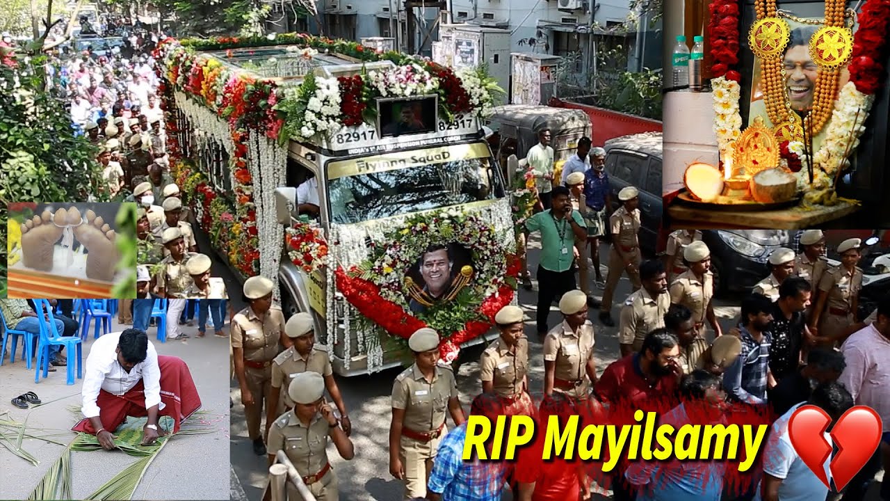 Full Video :💔😭  The Last Ride of Mayilsamy | Mayilsamy கடைசி நிமிடங்கள் 
