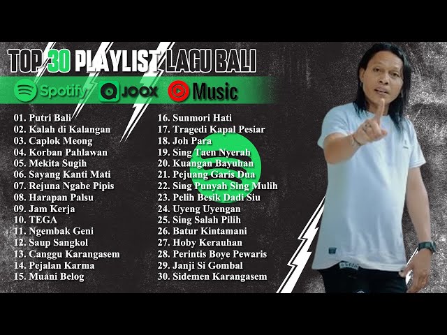 Top 30 Lagu POP Bali Terbaru 2024 🎧 Pilihan Putri Bali, Kalah di Kalangan, Caplok Meong class=