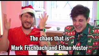 The chaos that is Mark Fischbach and Ethan Nestor
