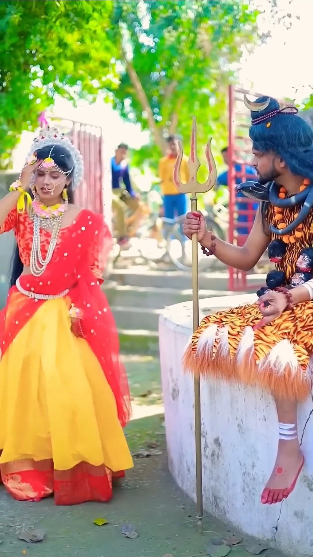 Aaj bhang pine ka jhutha natak krungi