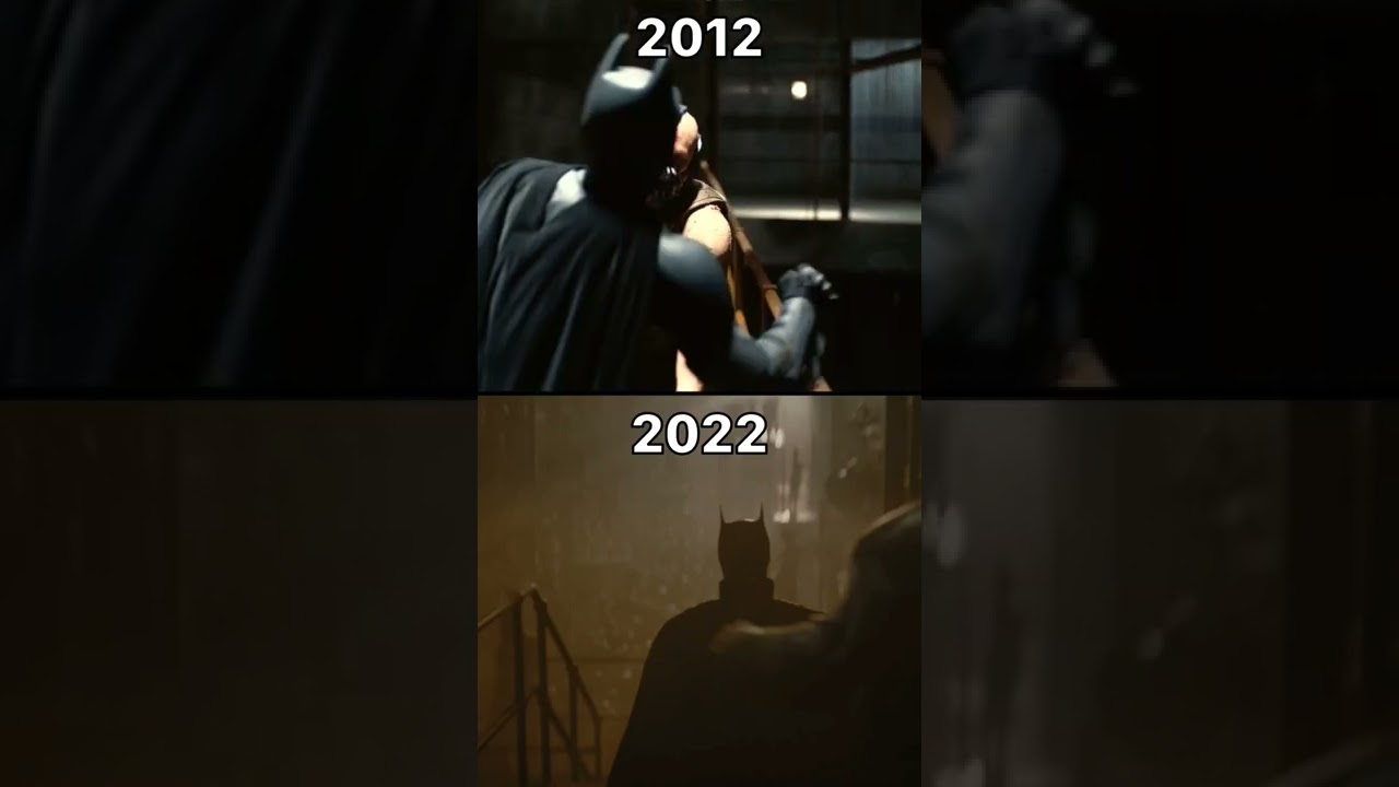 The Evolution of The Batman | 10 Years #shorts