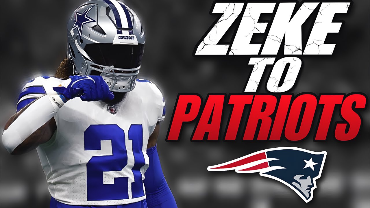 Report: Patriots Sign Three-Time Pro Bowl RB Ezekiel Elliott