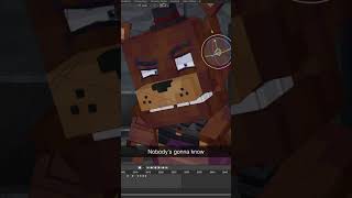 Nobodys gonna know 😏 #shorts #minecraft #fnaf #animation #jjcraft31