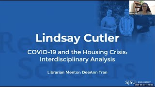 Lindsay Cutler | SJSU Library Research Scholars Program Presentation