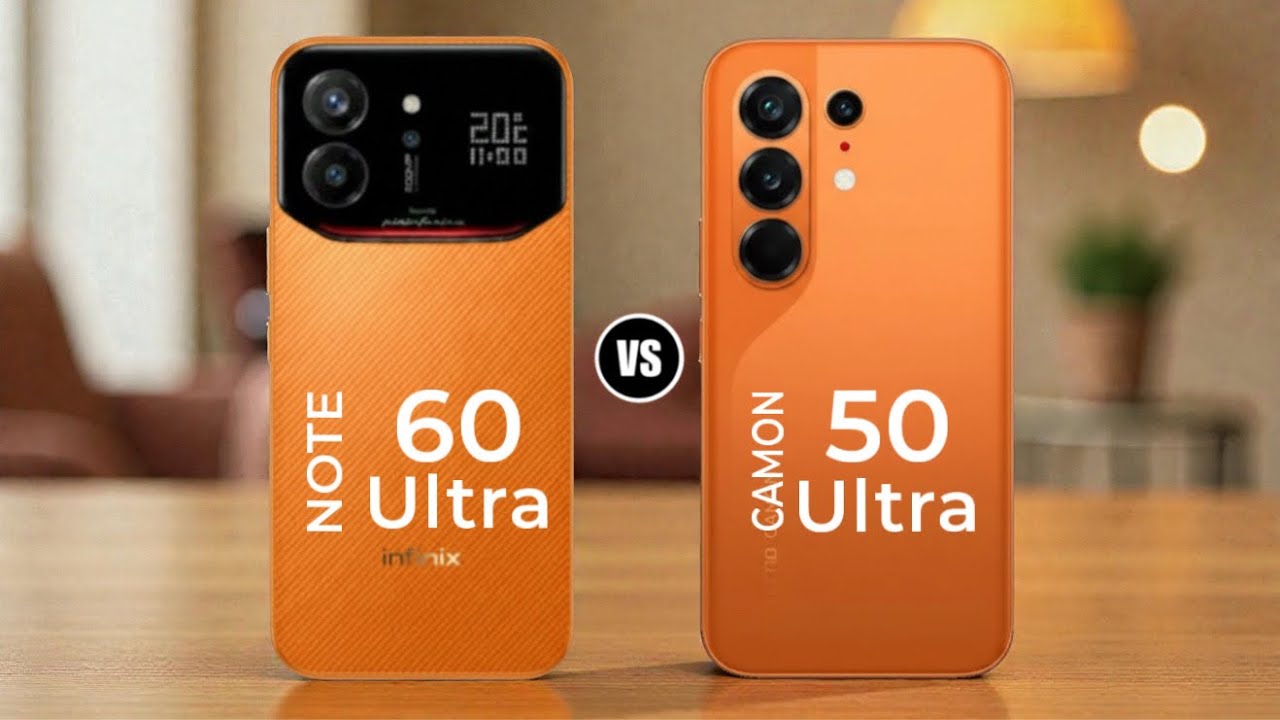 Infinix Note 60 Ultra vs Tecno Camon 50 Ultra