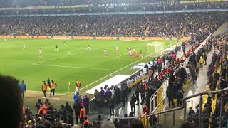 Fenerbahçe - Başakşehir Dakika 86 Vedat Muriqi Tribün Çekim 25.01.2020