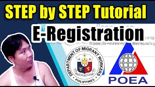 How to E-Registration Online 2023 | Step by Step Tutorial | POEA/DMW Online ERegistration screenshot 5