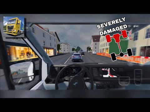 BROKEN TRANSMISSION AND AXLE - DRIVE REAL TRUCK SIMULATOR GAMEPLAY