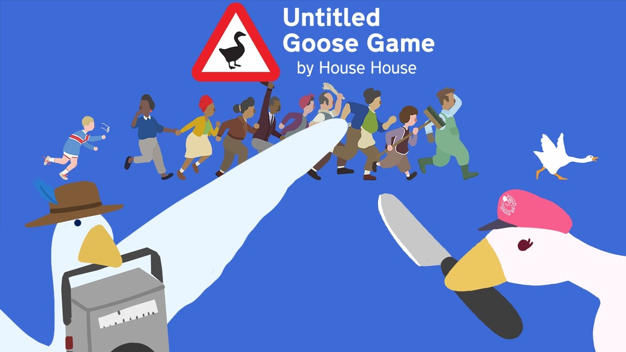 Twice the chaos w/@AyanaSpector  | Untitled Goose Game「 Dann Caeruleum 」