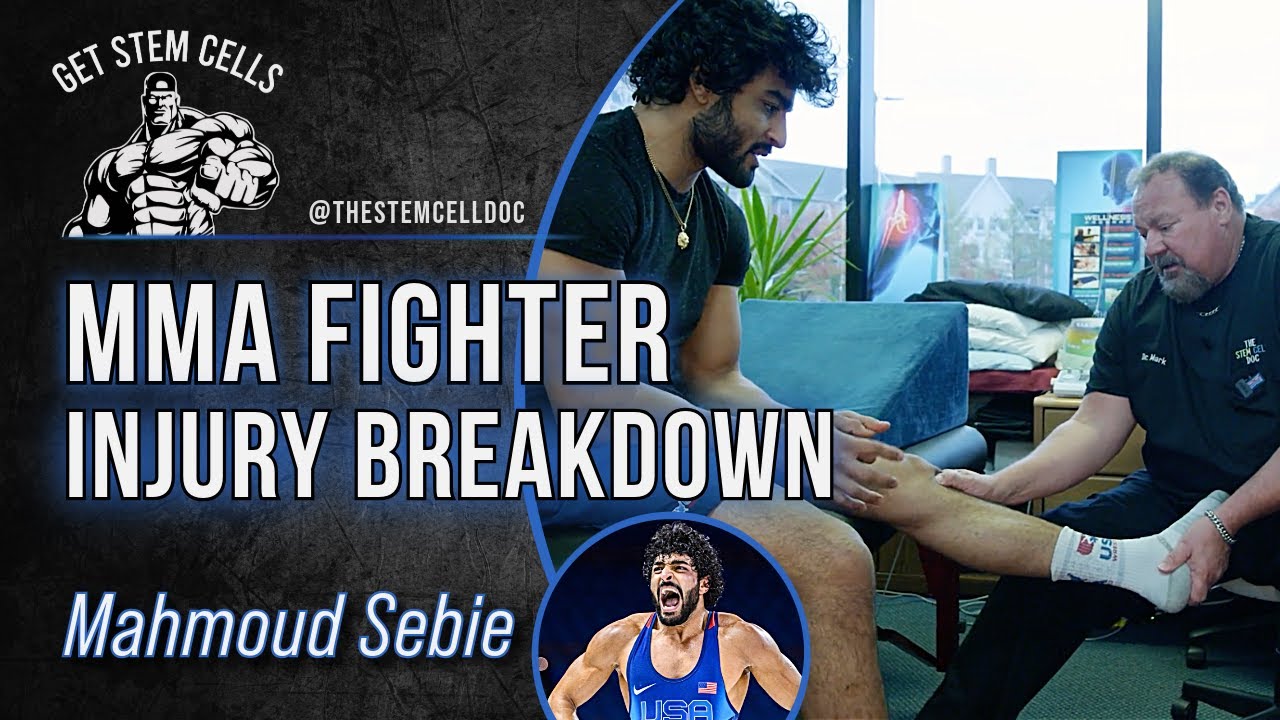 MMA Fighter Mahmoud Sebie Getting Stem Cell Therapy for Knee Injuries