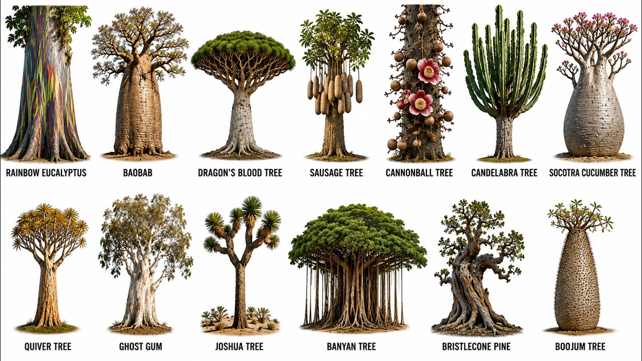 Every Strange Tree on Earth Explained