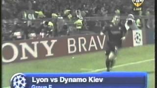 2006 November 1 Olympique Lyonnais France 1-Dynamo Kiev Ukraine 0 Champions League.mpg