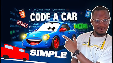 Code a Simple Cartoon Style Car Using Only HTML and CSS | Armstrong Computers Coding Club! 💻🚗 #code