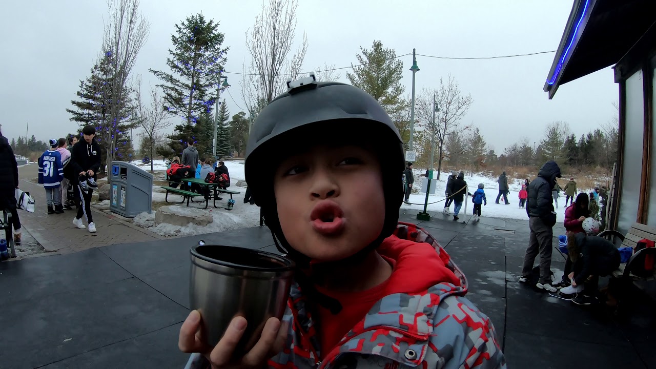 Christmas Day Skating at Richmond Green Skate Trail YouTube