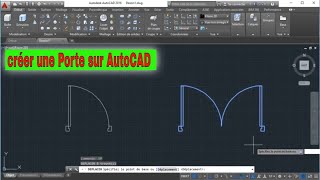 Comment Créer Des Blocs Portes Sur AutoCAD ?