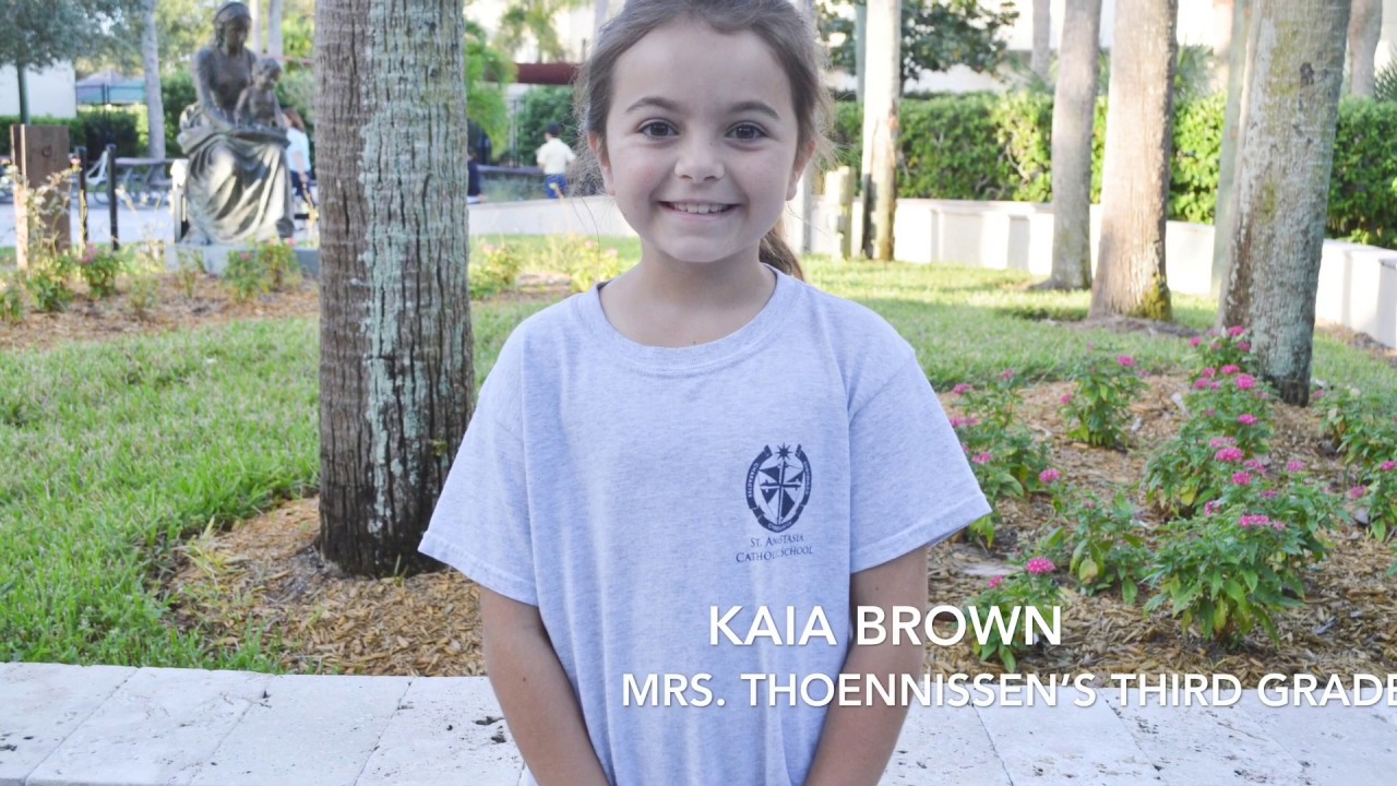 Students of the Month for the Prayerfulness Virtue