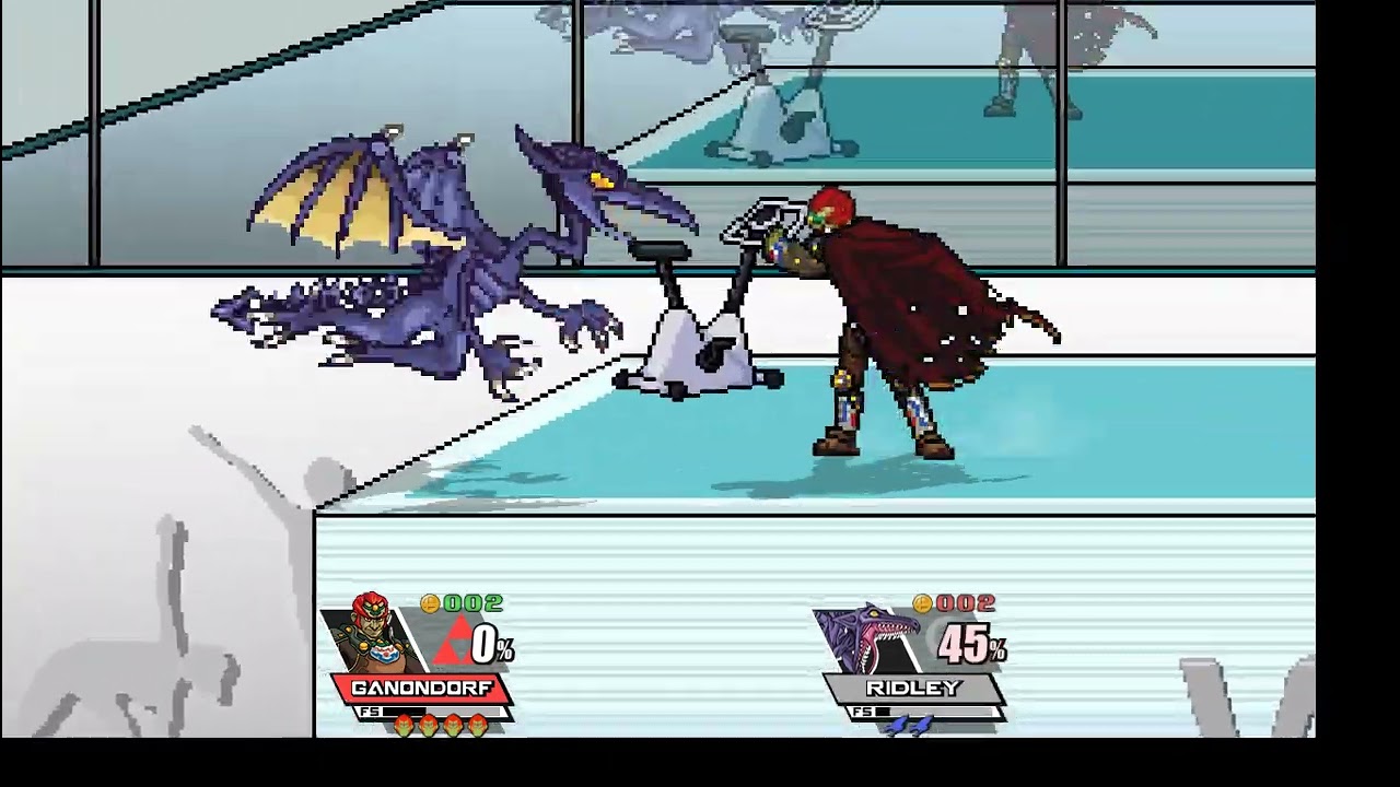 super smash bros crusade: ganondorf vs ridley