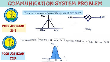 Communication System Math Solution|| EEE Job Question Solution || PBCB Job Question Solution