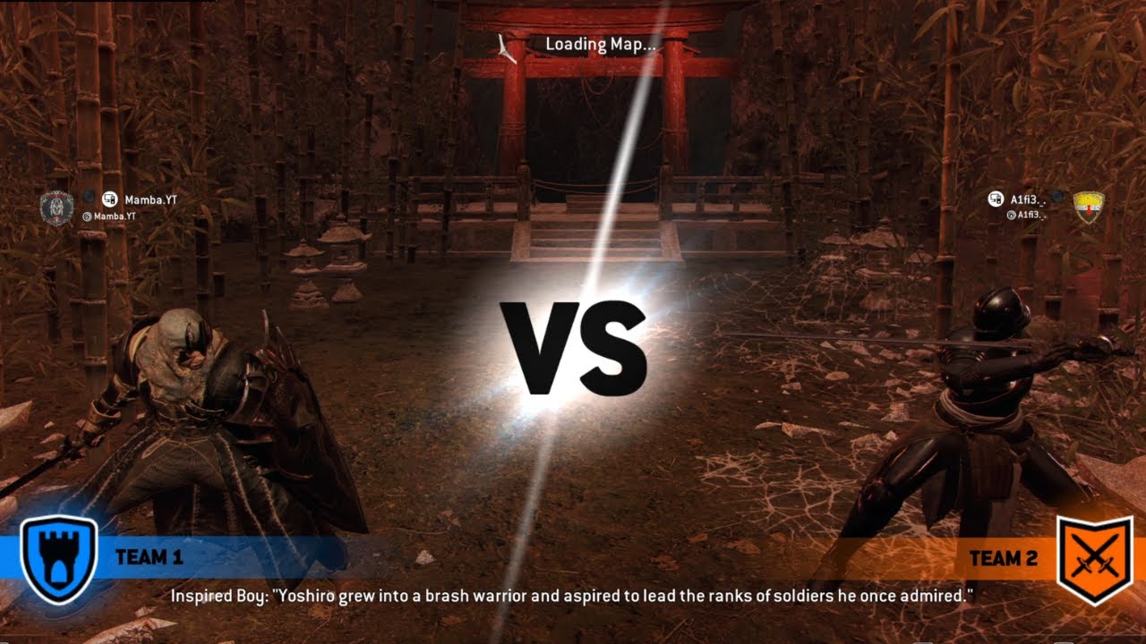 Mamba.YT VS A1fi3._. | Black Prior vs Warden - For Honor Duel