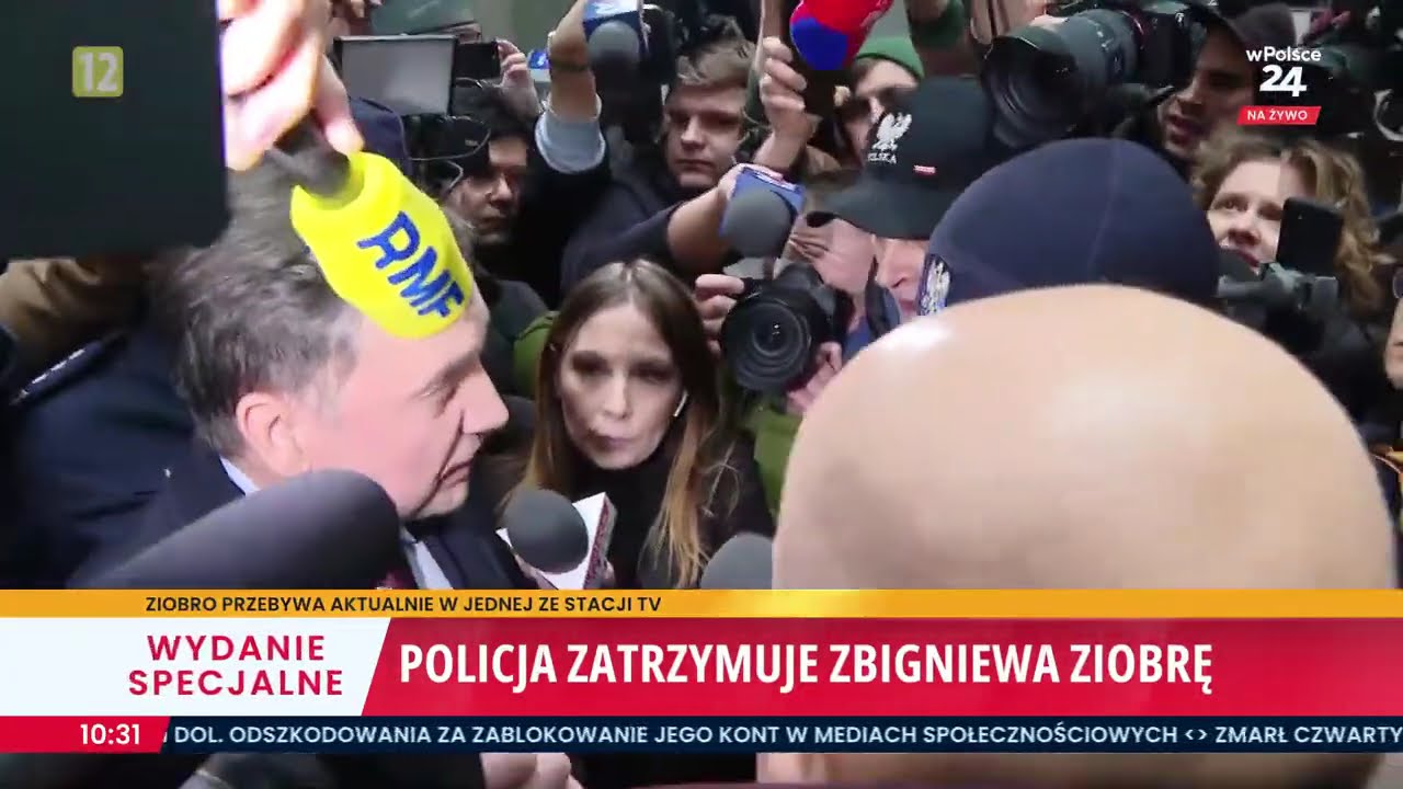 Sensacyjne wydarzenia! Zbigniew Ziobro wychodzi do policjantów!