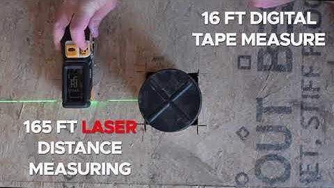 T1R Range | Hybrid Laser Distance + Digital Tape Measure