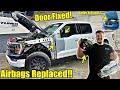 Fixing All the Body Damage On The 2023 Ford F150 Tremor And The Interior is Complete!!!