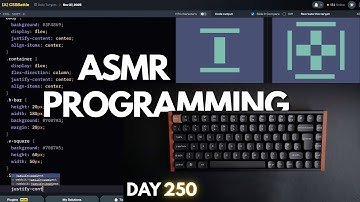 Keyboard ASMR CSS Battle 27th November