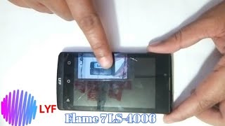 LYF Flame 7 LS 4006 touch screen replace.