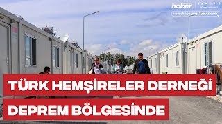 Türk Hemşireler Derneği Üyeleri Anneler Ve Çocuklar Için Deprem Bölgesinde