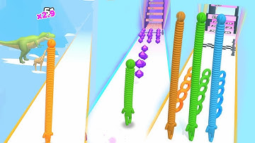 Long Leck Run?🏃All Levels Gameplay (Levels 5-6)