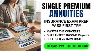 Master Single Premium Annuities | 2026 Insurance Licensing Exam Mastery Guide