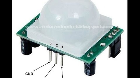 Tutorial 5 PIR sensor