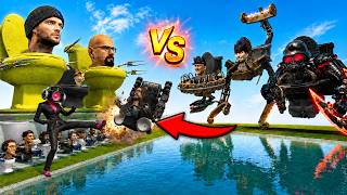 Skibidi Toilets Get Spartan Kicked Garrys Mod