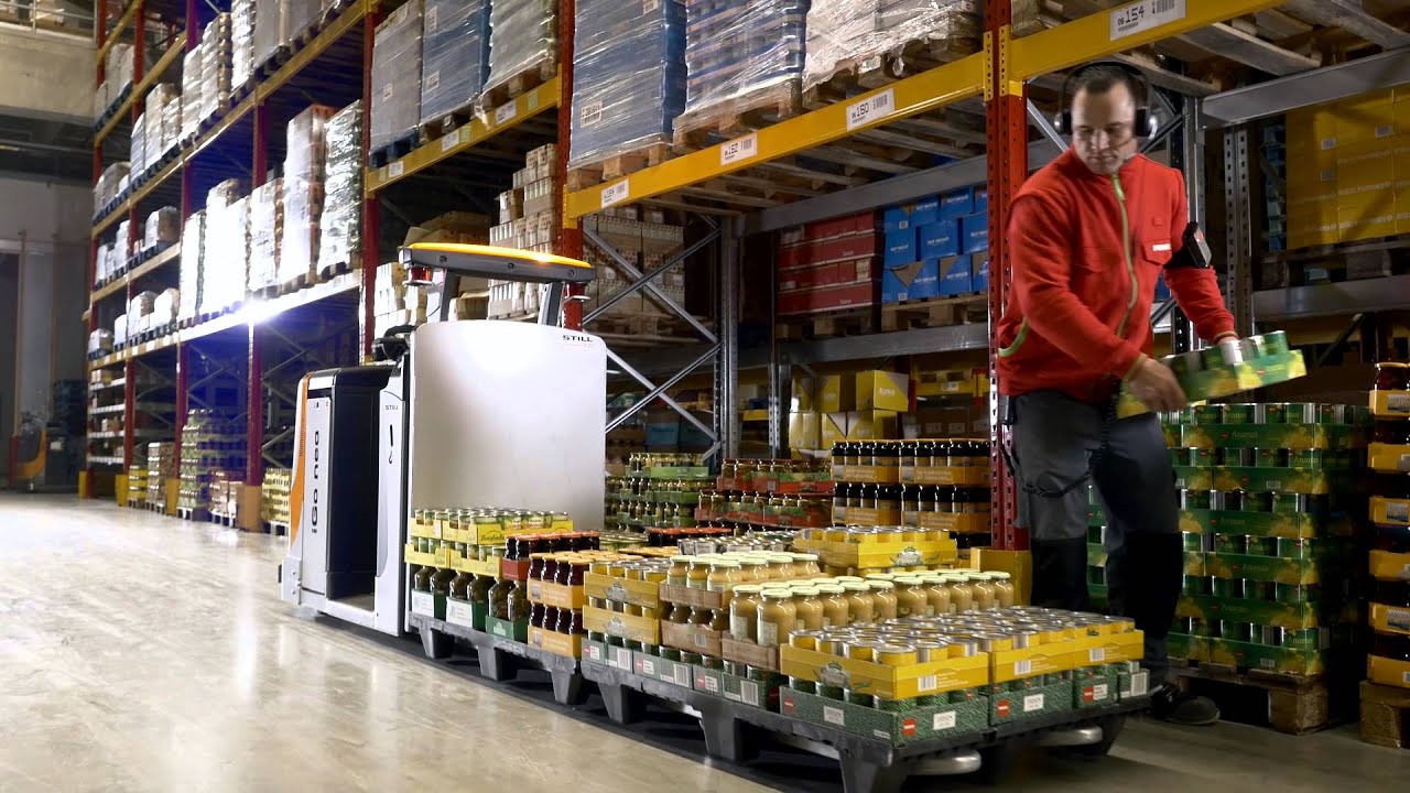 Still iGo новейшая модель горизонтального комплектовщика заказов CX 20