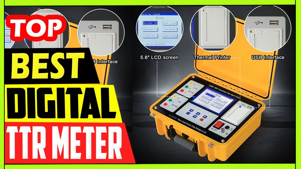 Best Digital Transformer Analyzer Winding Resistance TTR Turns Ratio Tester Review