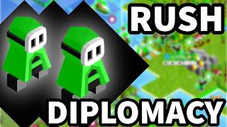 The Opponent RUSHED DIPLOMACY - Pro Polytopia Gameplay Update