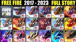 FREE FIRE STORY 2017 TO 2023| FREE FIRE NEW EVENT| FF NEW EVENT TODAY| NEW FF EVENT GARENA FREE FIRE