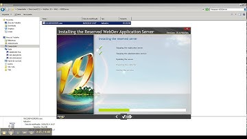 Install Webdev Aplication Server