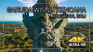 GARUDA WISNU KENCANA BALI - by drone [4K] | GWK merupakan  PATUNG TERTINGGI KE 3 DIDUNIA