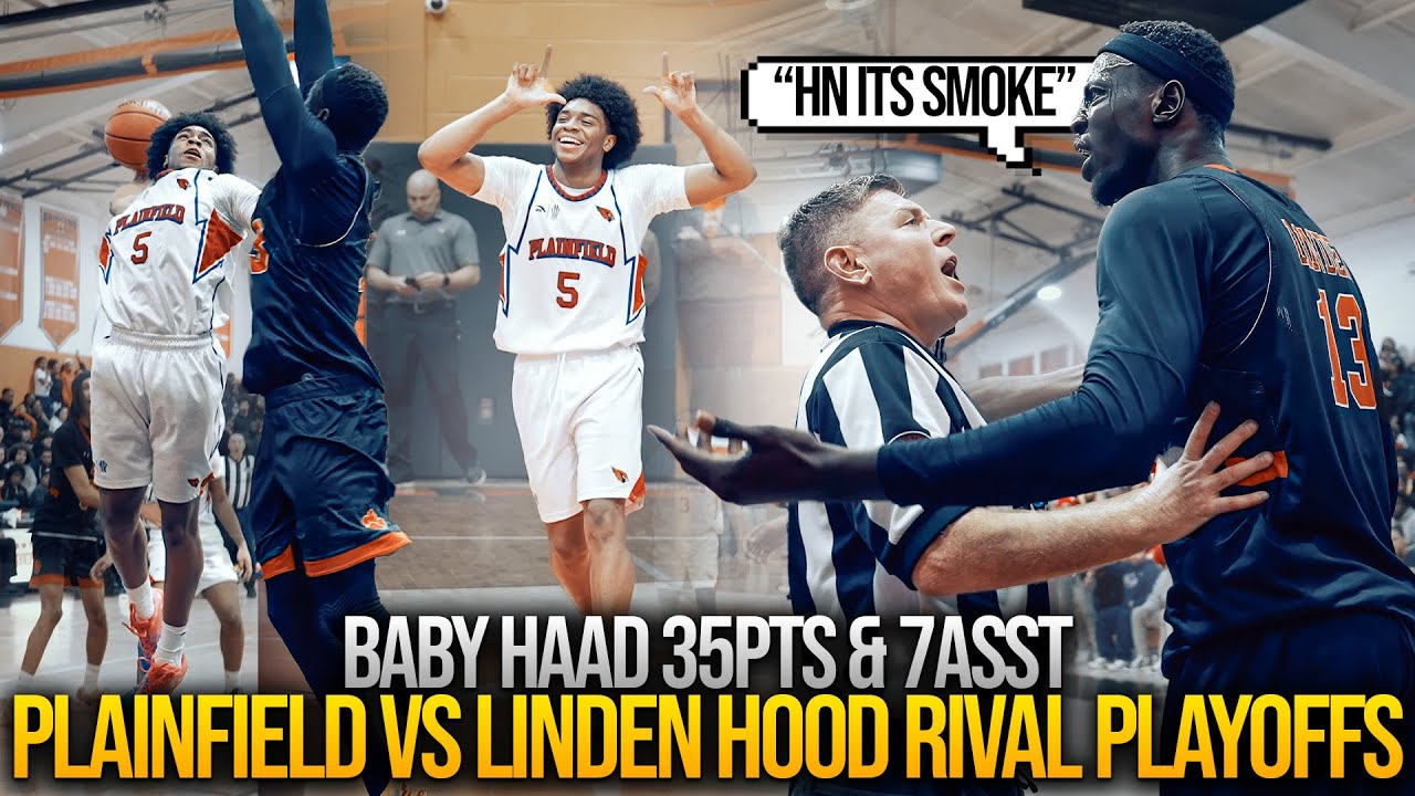 #22 Micah Gordan RIVAL vs Linden WAS SMOKE PT3 💨 CHIPPY HOODS GO @ IT STATE PLAYOFFS