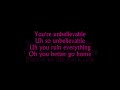 My Chemical Romance - Planetary (GO!) (Lyrics)