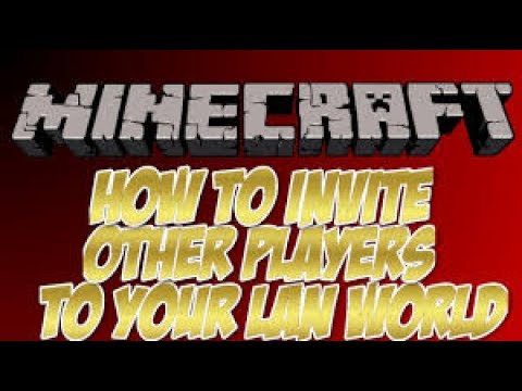 How to invite friends in minecraft ps4 - YouTube