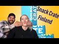 AMERICAN COUPLE TRIES SNACKS FROM FINLAND!! | SNACK CRATE