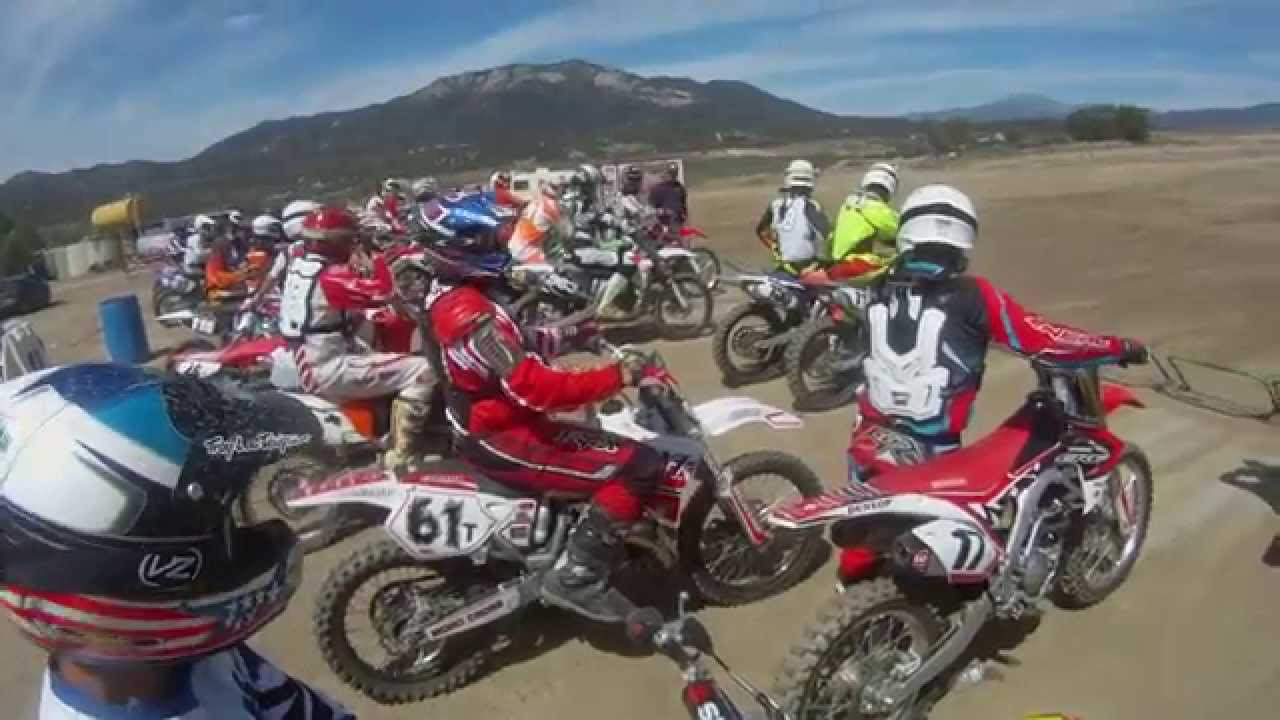 CALVMX 3-15-15 at Cahuilla Creek Motocross, Race 10 & 11, Moto 1 - YouTube