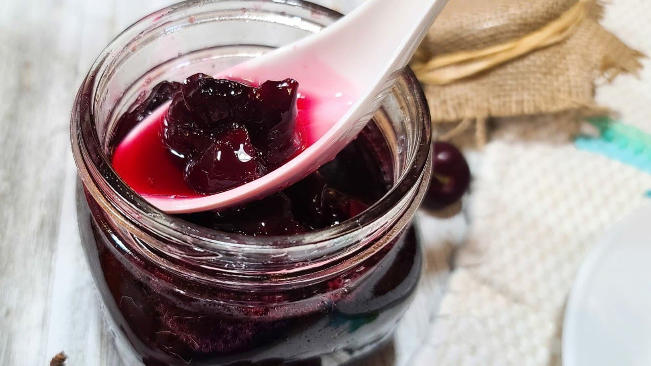 Cheery Jam. مرەبای گێلاس. مربی الکرز