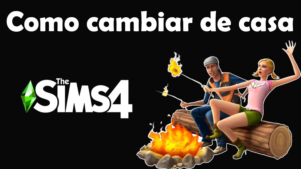 Como cambiar de casa en los Sims 4 - YouTube